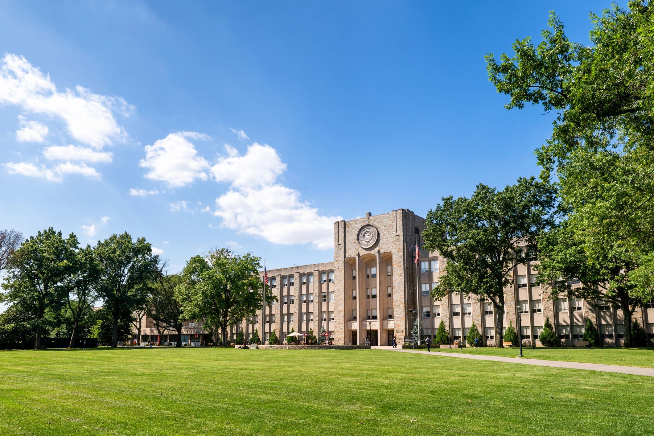University campus architecture